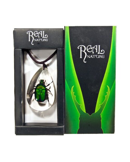 Insect Pendant - Beetle (Green) 1