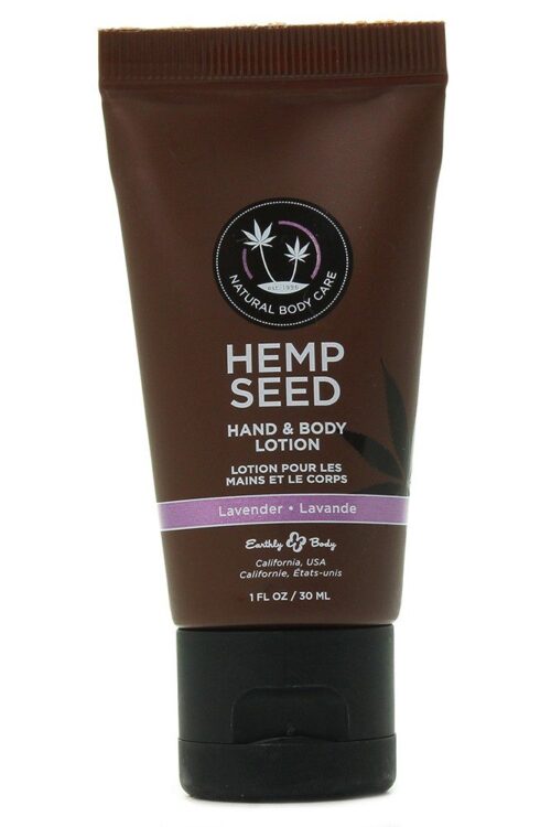 Hemp Seed Hand & Body Lotion 1oz/30mL in Lavender