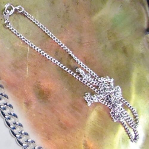 Necklace Chain - Diamond Cut Curb (24 Inch) Metal 1