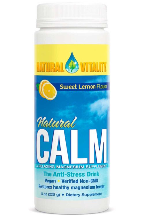 Natural Calm, Organic Sweet Lemon Flavor 8oz 1