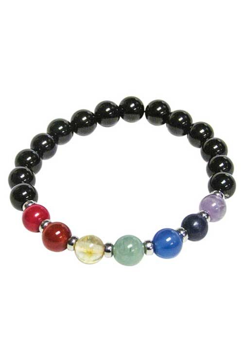 Chakra Round Gemstone Bracelet 1