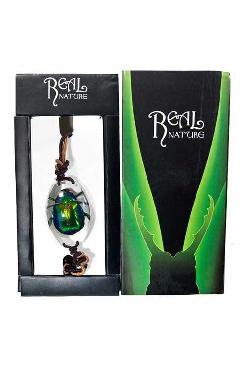 Insect Bracelet - Green Beetle 1