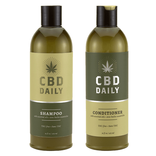 CBD Daily 16 oz Shampoo & Conditioner 1