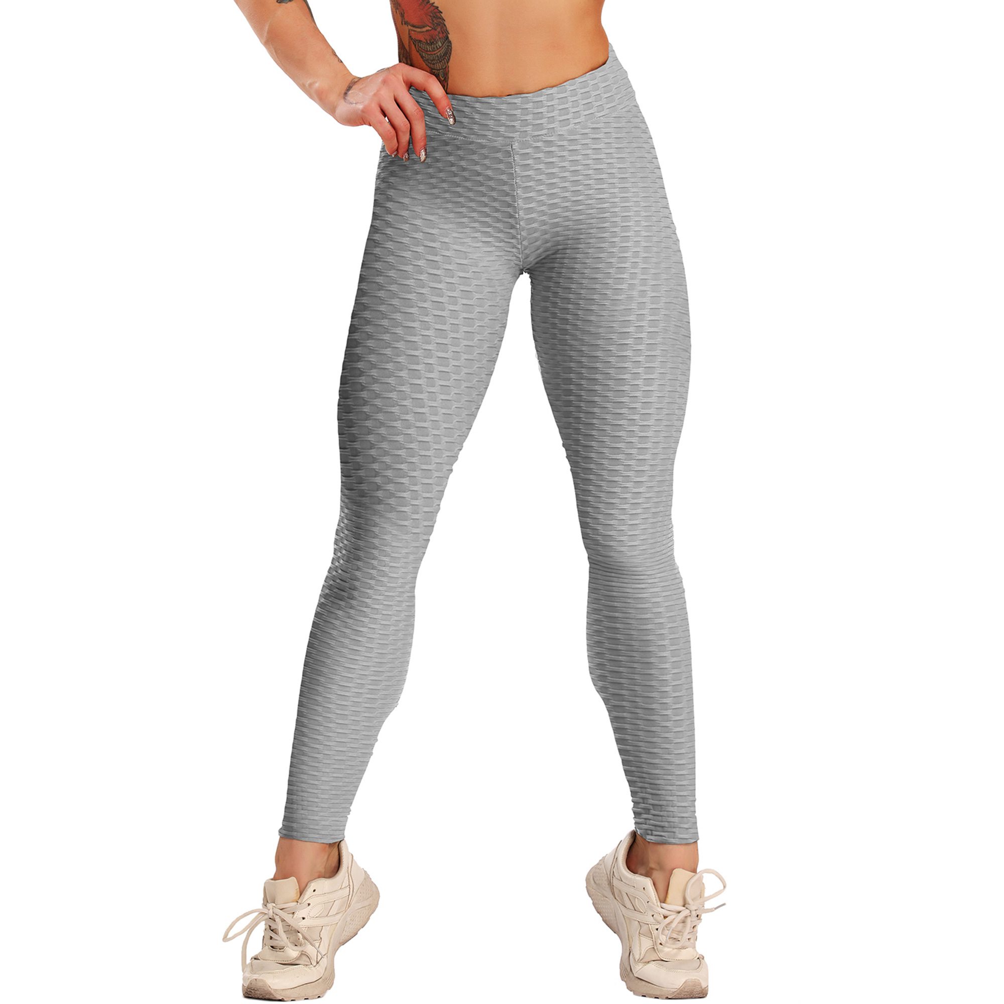 Women Anti Cellulite Yoga Pants Scrunch Push Up Leggings Sports Fitness  Trousers | eBay