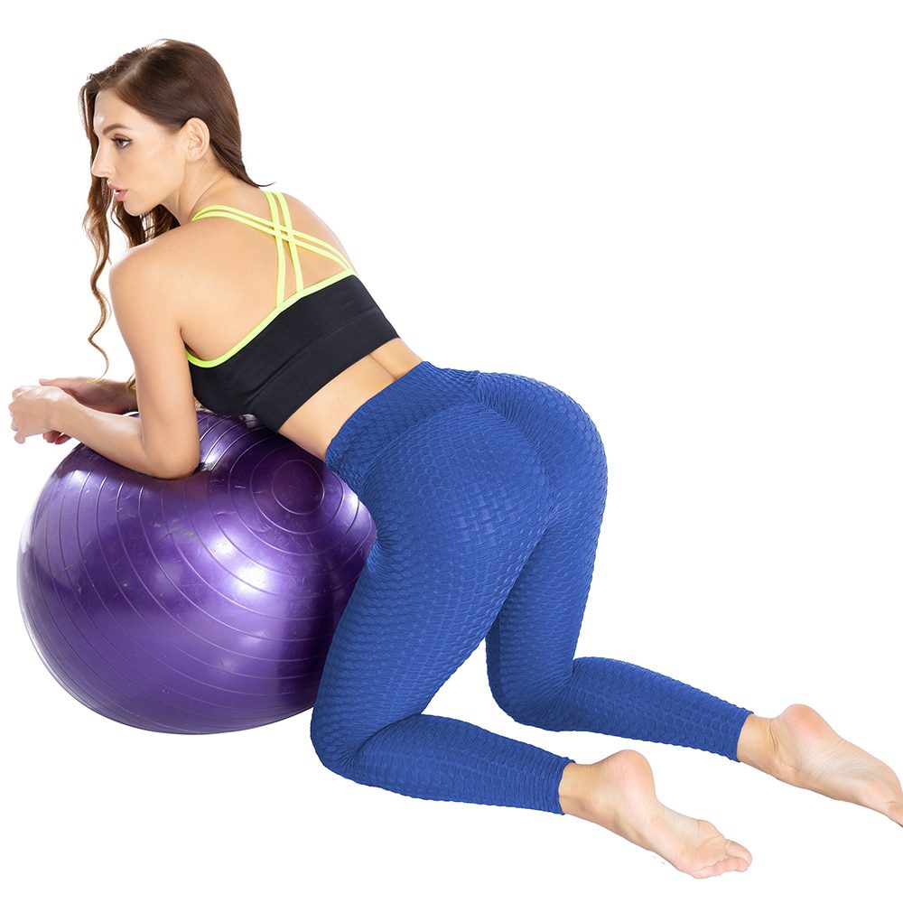 Women Push Up Yoga Pants High Waist Leggings Anti-Cellulite Workout Fitness  Gym