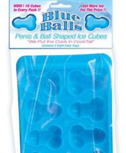 Hott Products Blue Balls Ice Cube Tray 2 Pack - Canada