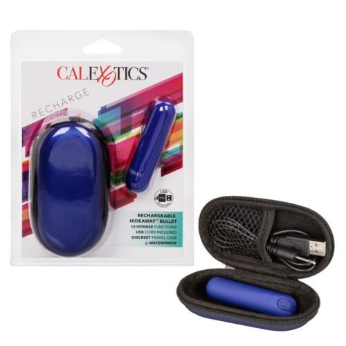 Rechargeable Hideaway Bullet Blue 1