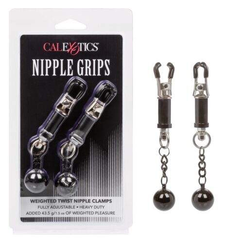 Nipple Grips Weighted Twist Nipple Clamps 1