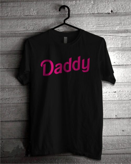 Casual Daddy Printed T-Shirt Black 1