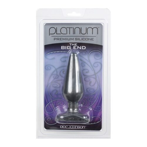 Platinum Premium Silicone The Big End Charcoal