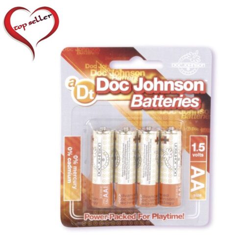 Doc Johnson AA Size Batteries 4 Pack 1