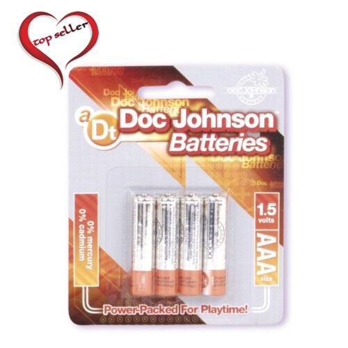 Doc Johnson AAA Size Batteries 4 Pack 1