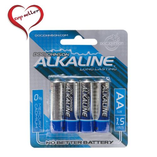 Alkaline Batteries 4 Pack AA Size 1