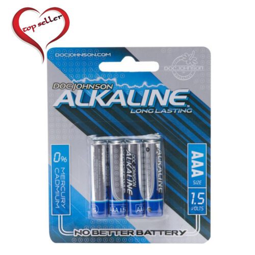 Alkaline Batteries 4 Pack AAA Size 1