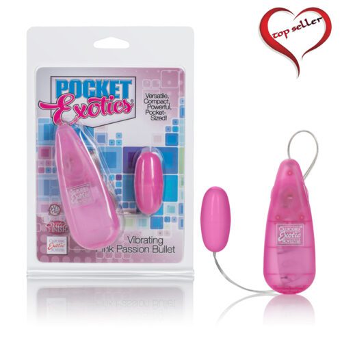 Pocket Exotics Pink Passion Bullet 1