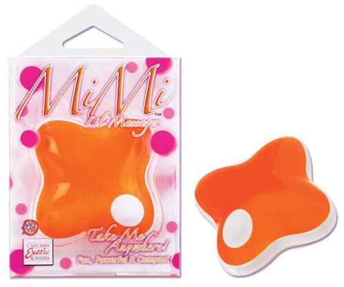 MiMi Lil' Massager – Sunburst Orange 1