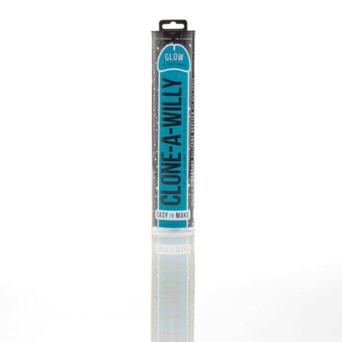 Empire Labs Vibrating Clone-A-Willy Glow in the Dark Blue 1