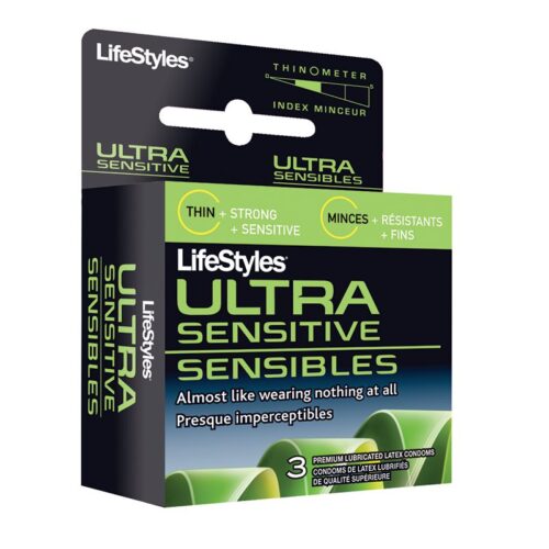 Lifestyles Condom Ultra-Sensitive 3 Pack 1