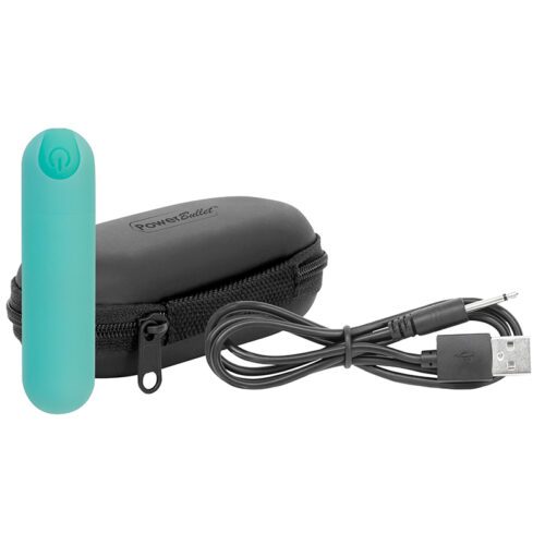 Power Bullet Essential 3.5” Rechargeable Bullet Teal 1
