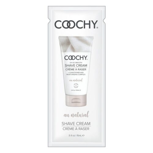 15 ml Coochy Shave Cream Au Natural Foil 1