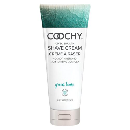 12.5 oz Coochy Shave Cream Green Tease 1