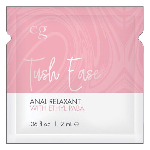 CG Tush Ease Anal Relaxant – Ethyl Paba Foil Pack 1