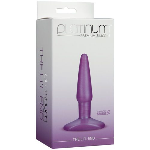 Platinum Premium Silicone The Li'l End Purple 1
