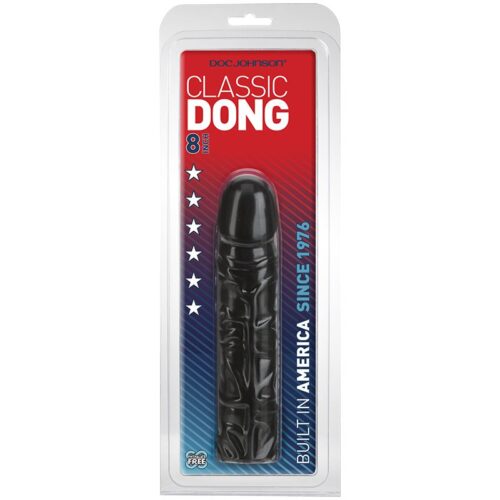 8” Classic Dong Black