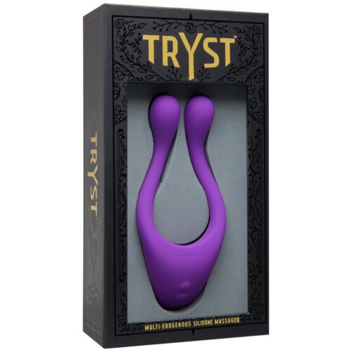 TRYST Multi Erogenous Zone Massager Purple 1