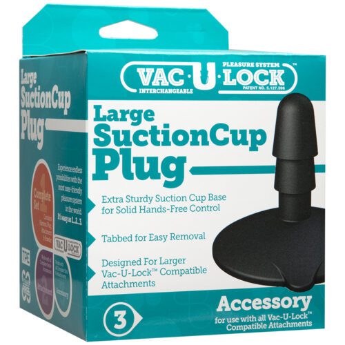 Vac-U-Lock Suction Cup Large Black 1