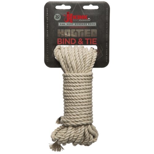 Kink Bind & Tie Hemp Bondage Rope 30 Ft 1