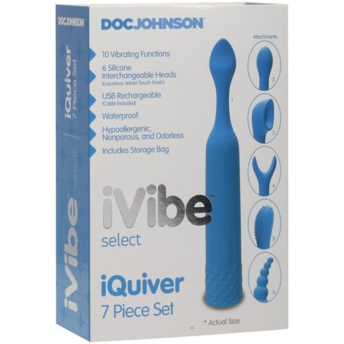 iVibe™ Select iQuiver 7 Piece Set Periwinkle Blue