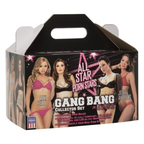 All Star Porn Stars Gang Bang Collector's Set 1