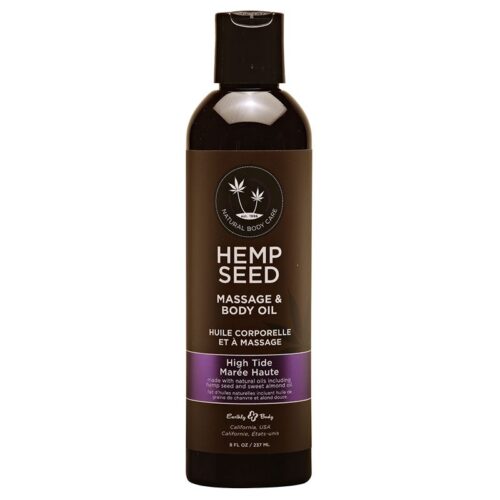 8 oz. Hemp Seed Massage Oil High Tide