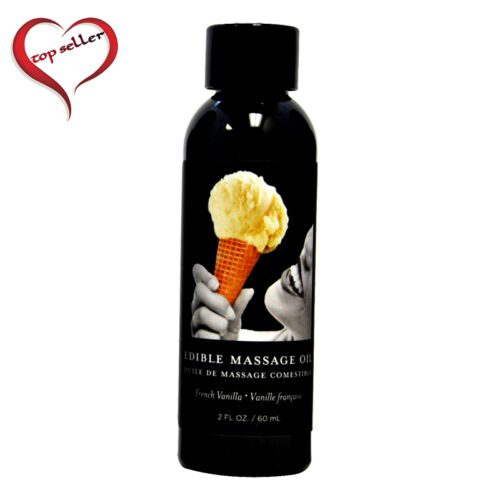 2 oz. Edible Massage Oil Vanilla 1