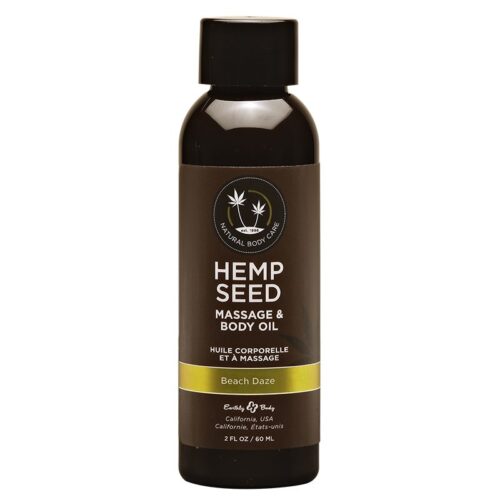 2 oz. Hemp Seed Massage Oil Beach Daze 1