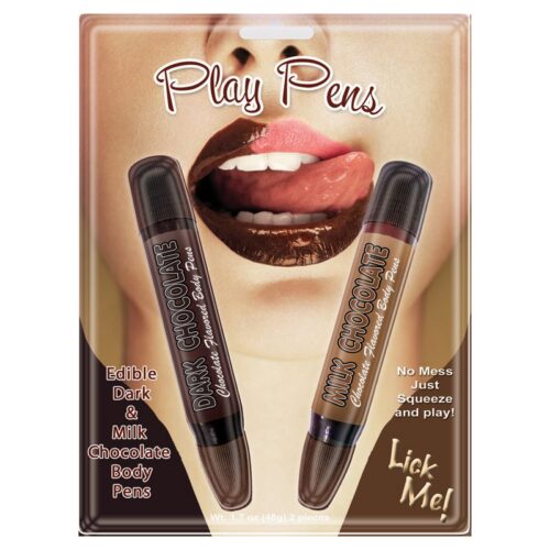 Play Pens 2 Pack Dark & Milk Chocolate Pens 1