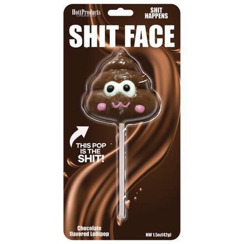 Shit Face Chocolate Poop Pop 1