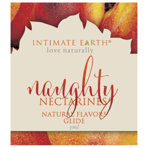 3 ml Flavored Lubricant Pouch Naughty Nectarines 1