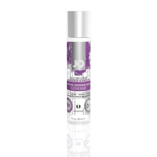 JO All-In-One Massage Glide 1 oz Lavender 1