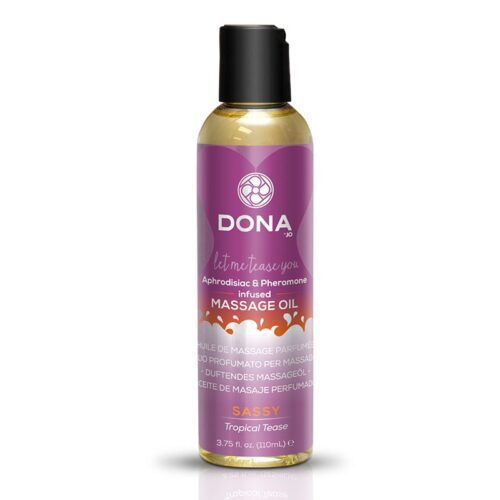 Dona Massage Oil 3.75 oz Tropical Tease