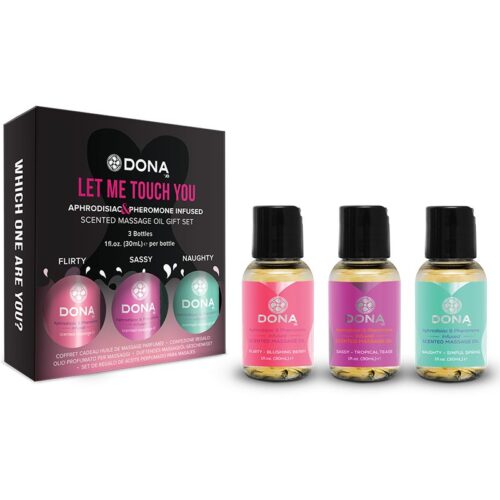 Dona Let Me Touch You Massage Set Scented