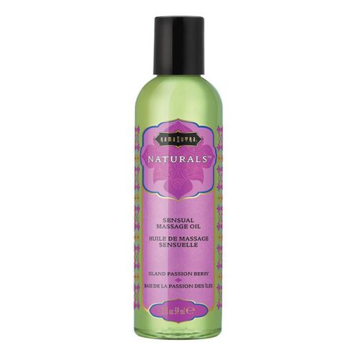 Naturals Massage Oil 2 oz Island Passion Berry 1