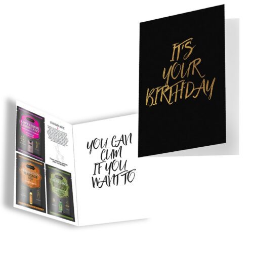 Naughty Notes Greeting Card It's Your Birthday 1