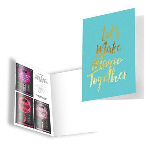 Naughty Notes Greeting Card Let's Make Magic Together