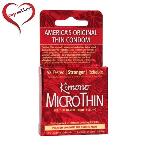 Kimono Micro Thin Condom 3 Pack 1