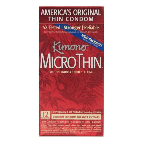 Kimono Micro Thin Condom 12 Pack 1