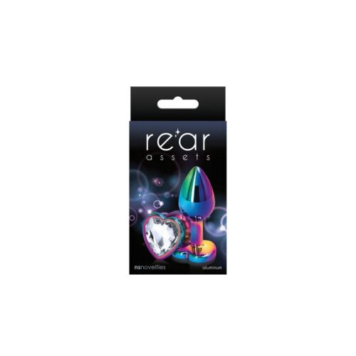 Rear Assets Multicolor Heart Small Clear