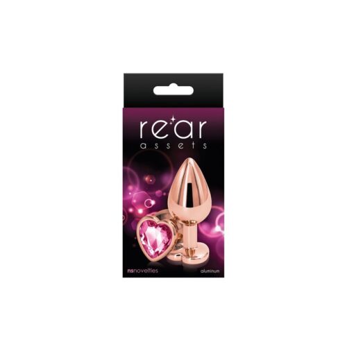 Rear Assets Rose Gold Heart Medium Pink