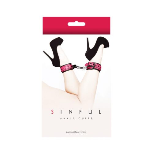 Sinful Ankle Cuffs Pink